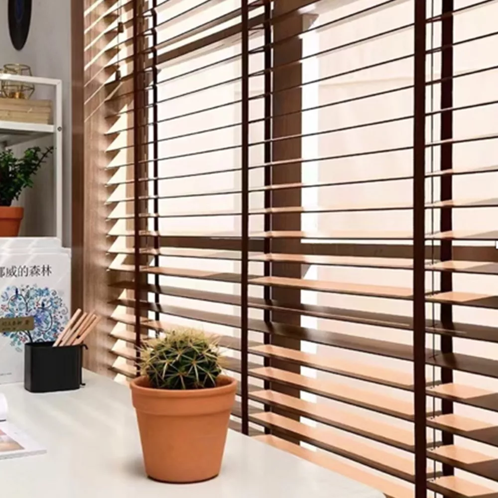 Bamboo venetian blinds